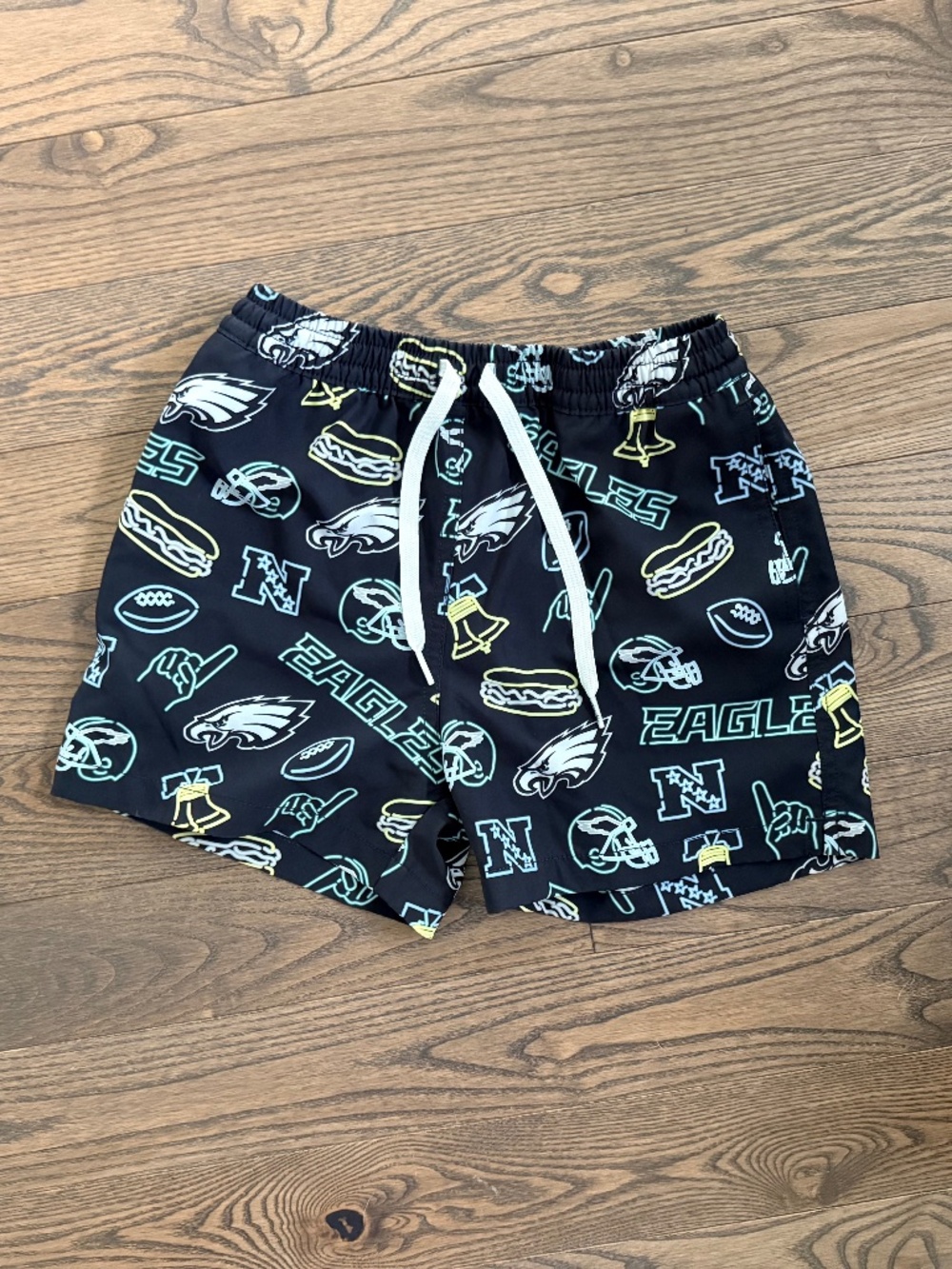 Chubbies Youth Board Shorts with Lining - NFL Philadelphia Eagles